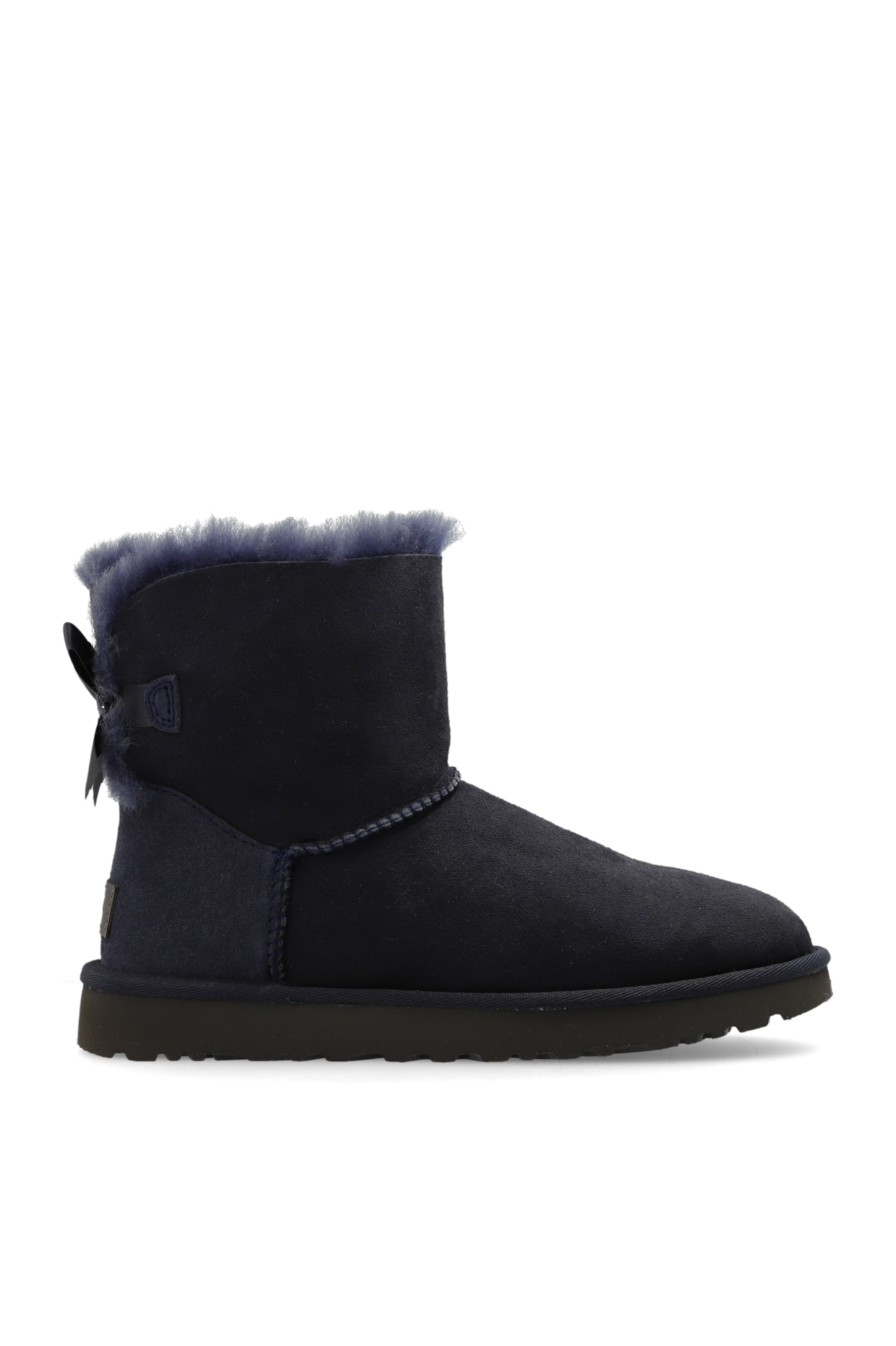 Navy blue 2024 uggs with bows